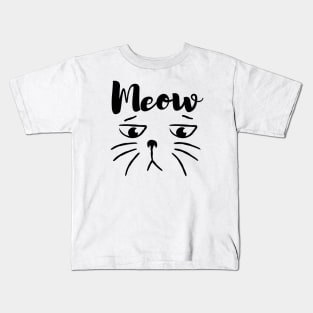 Meow Kitty Kids T-Shirt